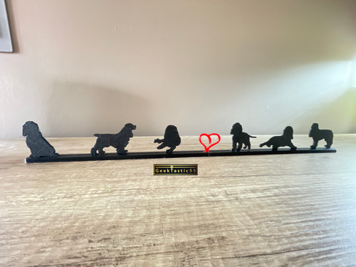 Modern plastic figurine - modern, dog