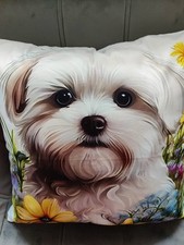 Maltese Dog Soft Peachy Feel