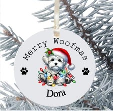 Maltese Dog Personalised