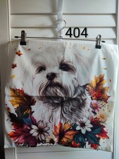 Maltese Dog Among Daisies Soft