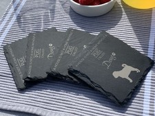 Personalised Slate Coasters -